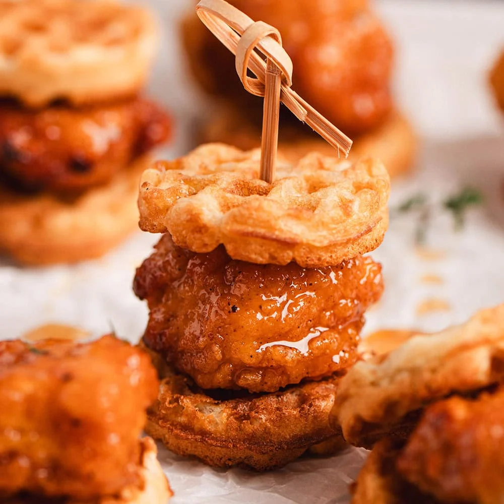 Chicken And Waffle Sliders