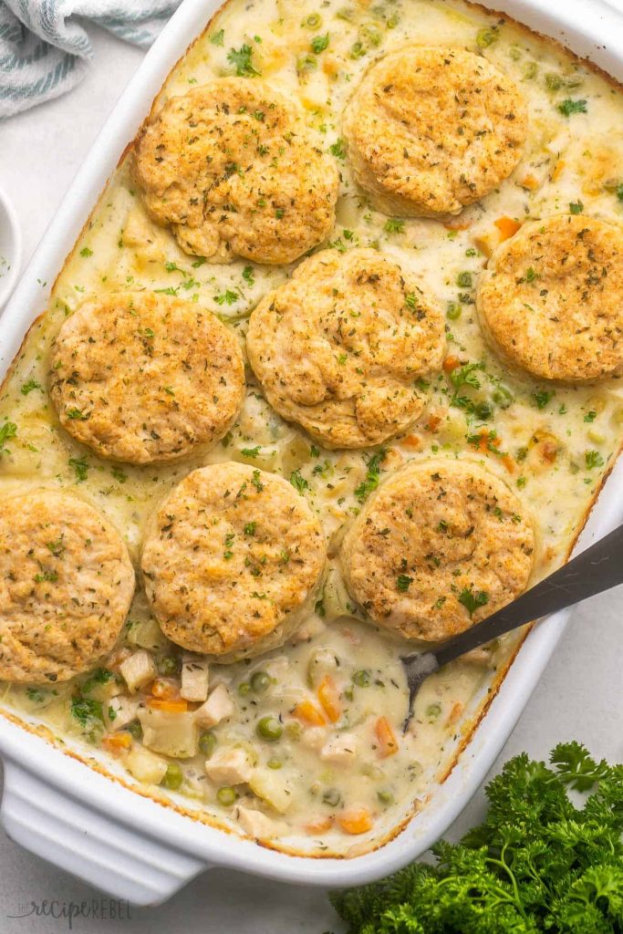 Chicken Pot Pie Casserole