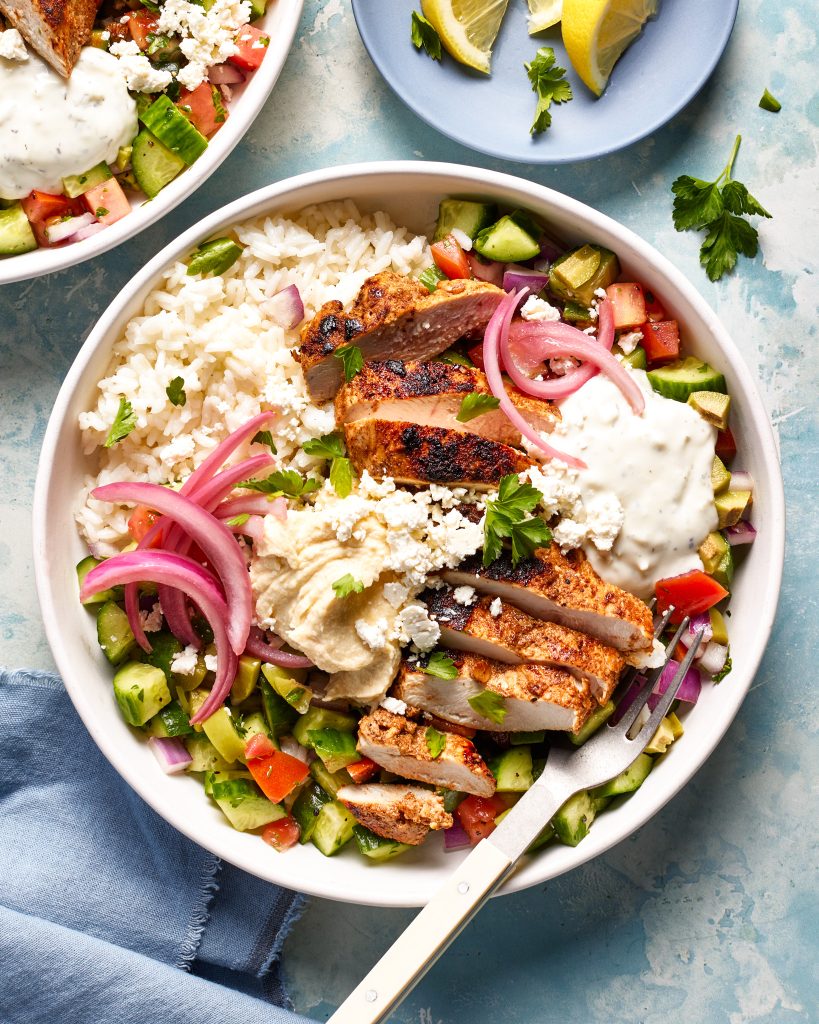 Chicken Shawarma Bowls
