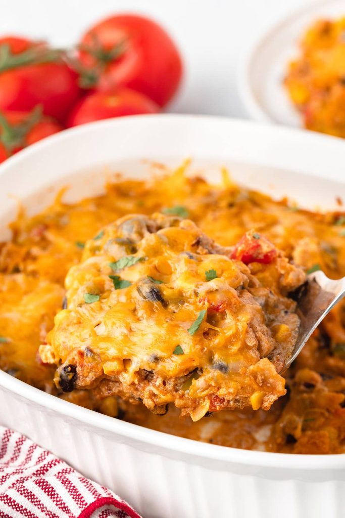 Chicken Taco Casserole