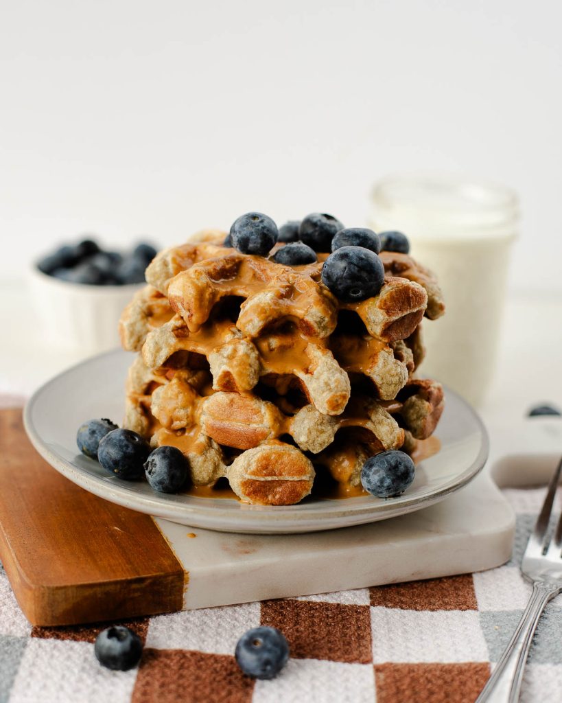 High Protein Almond Flour Waffles