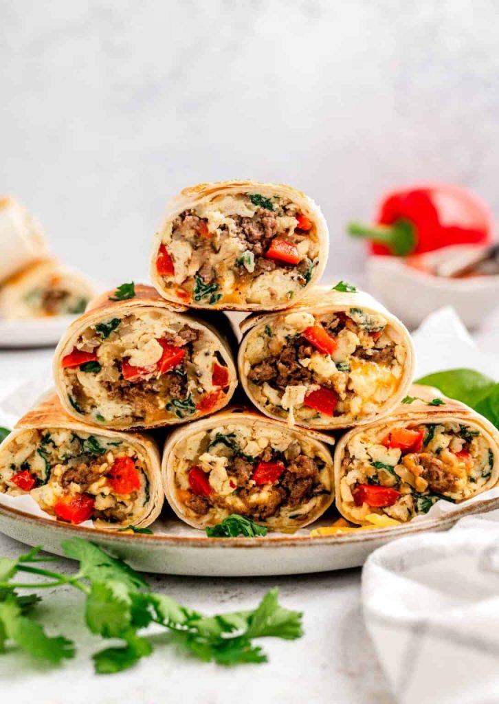 High Protein Breakfast Burrito Recipe