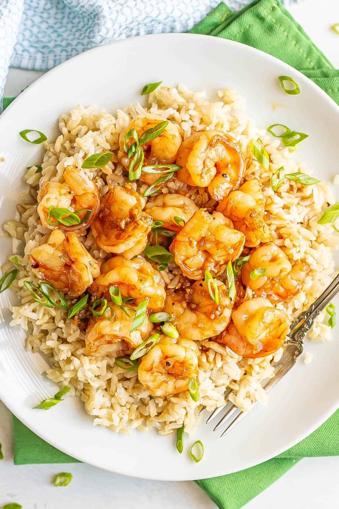 Honey Garlic Shrimp
