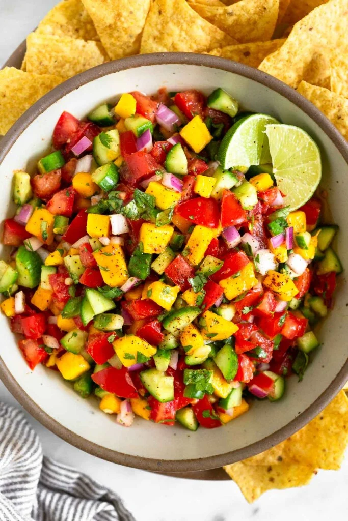 Mango Cucumber Salsa
