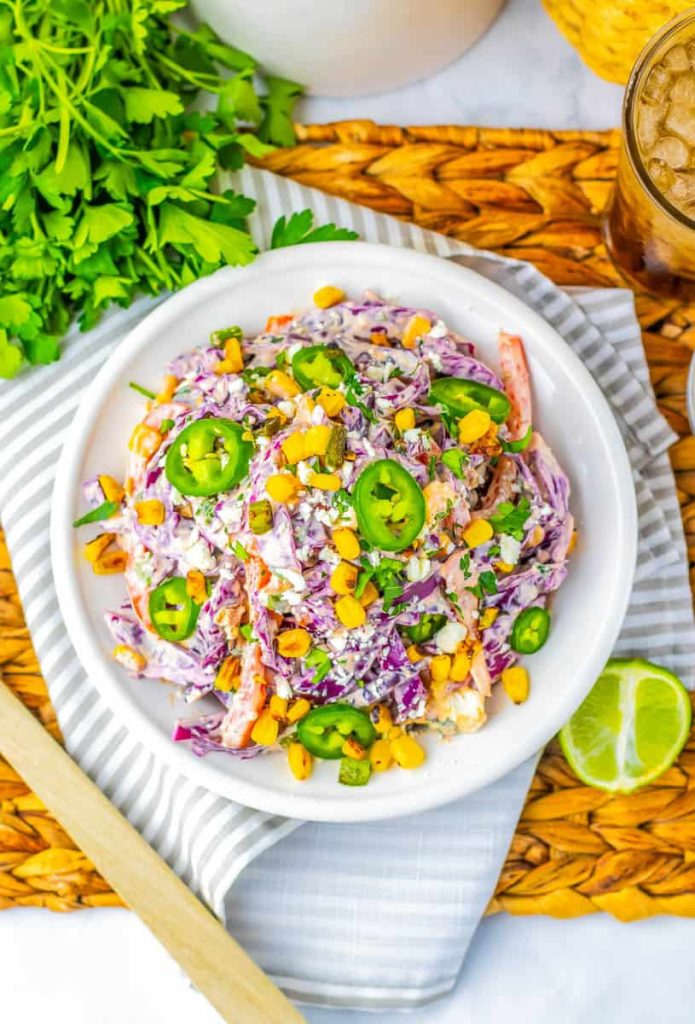 Mexican Street Corn Coleslaw