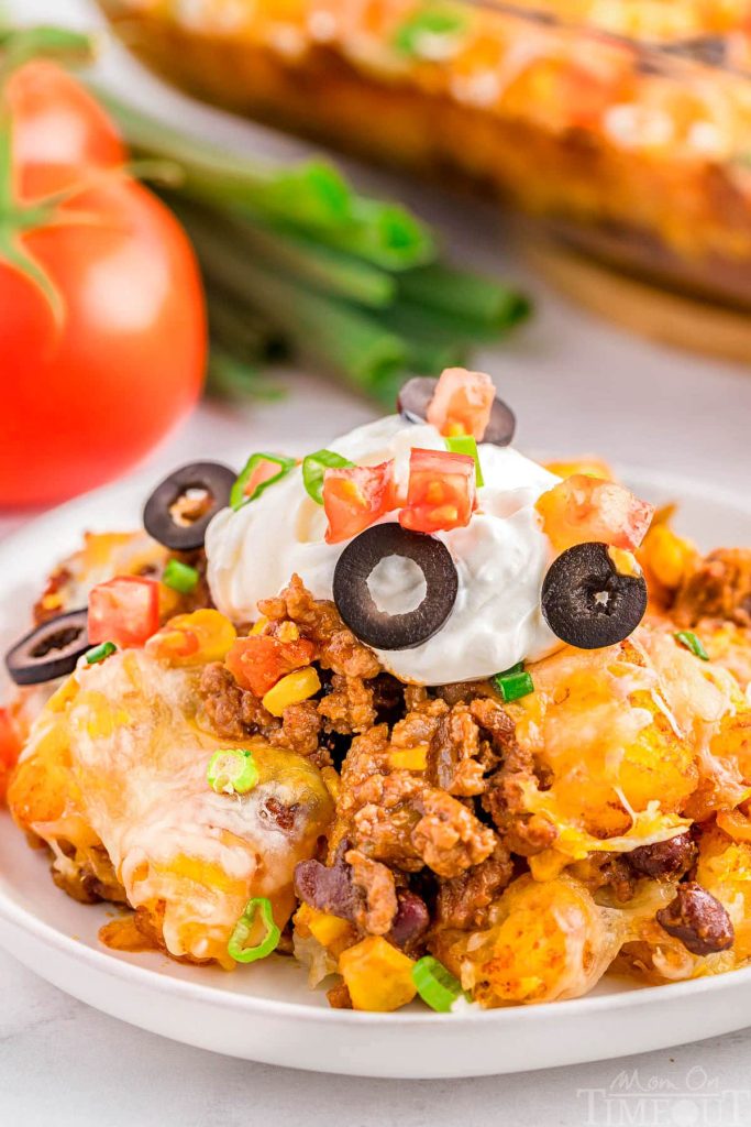 Mexican Tater Tot Casserole