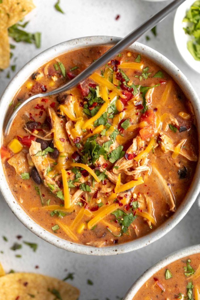 One-Pot Chicken Taco Soup