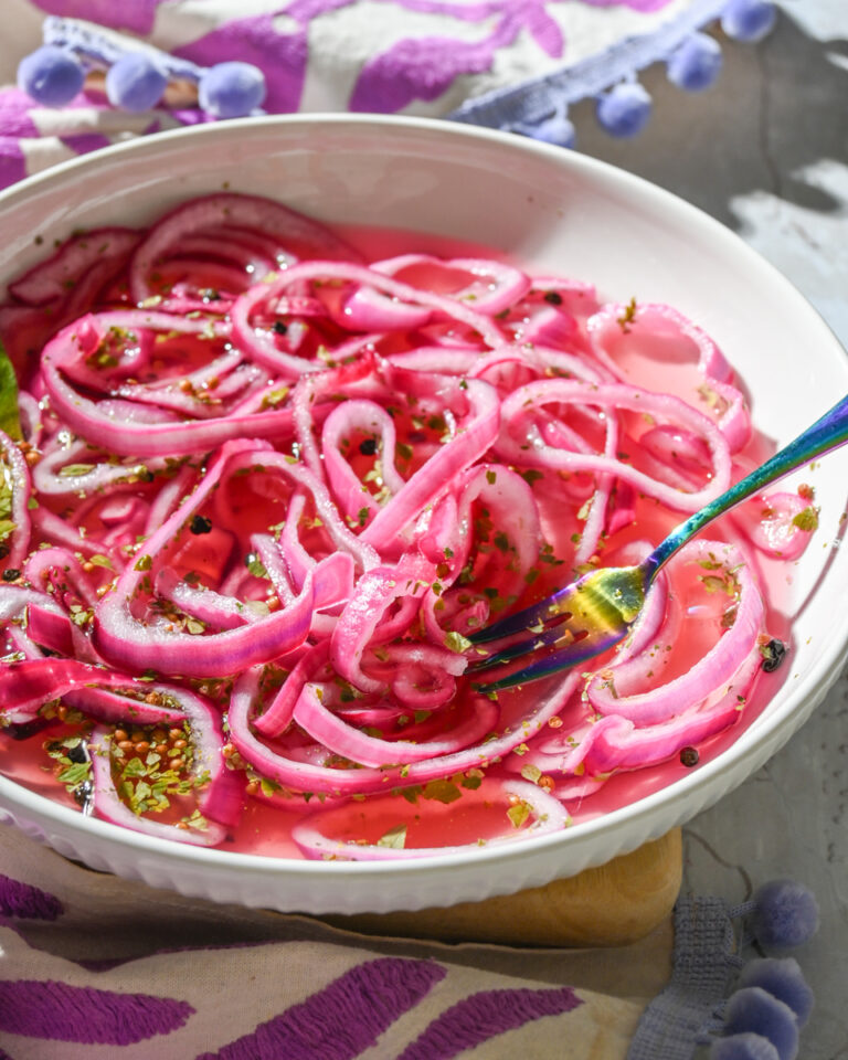 Pickled Red Onions (Cebollas En Escabeche)