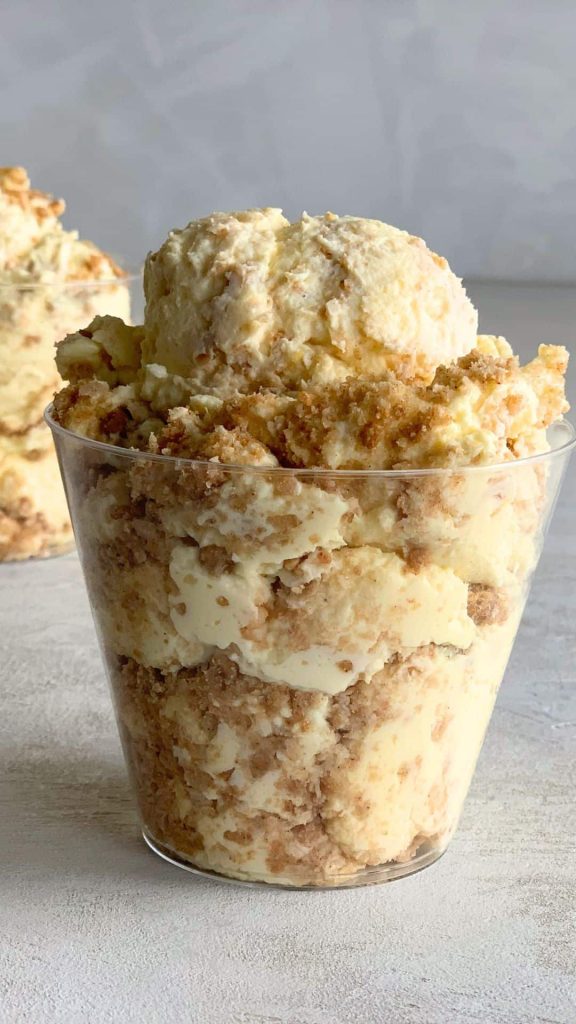 Protein Biscoff Banana Pudding Fluffy Yogurt