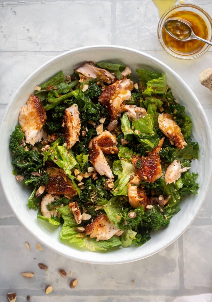 Roasted Salmon Salad