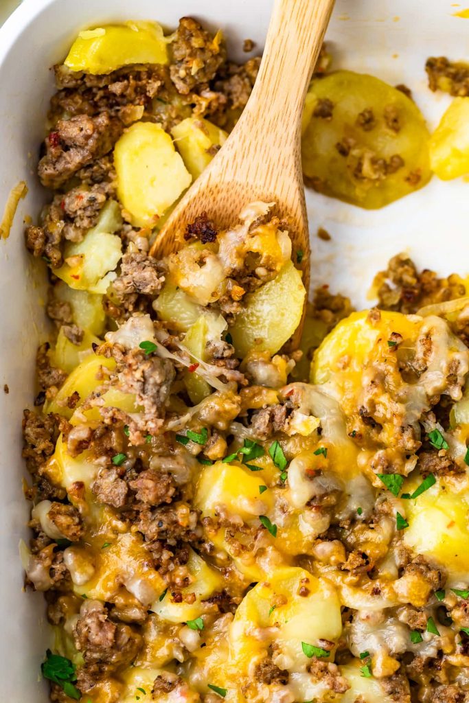 Sausage and Potato Casserole