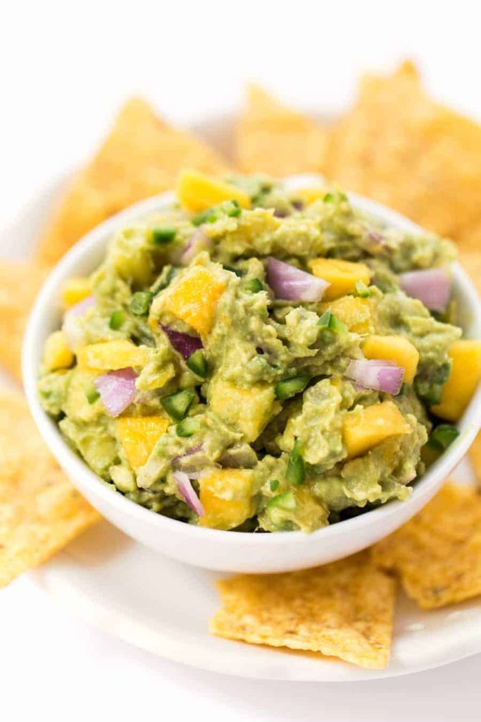 Spicy Mango Guacamole
