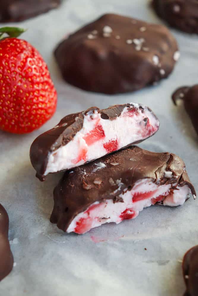 Strawberry Yogurt Clusters