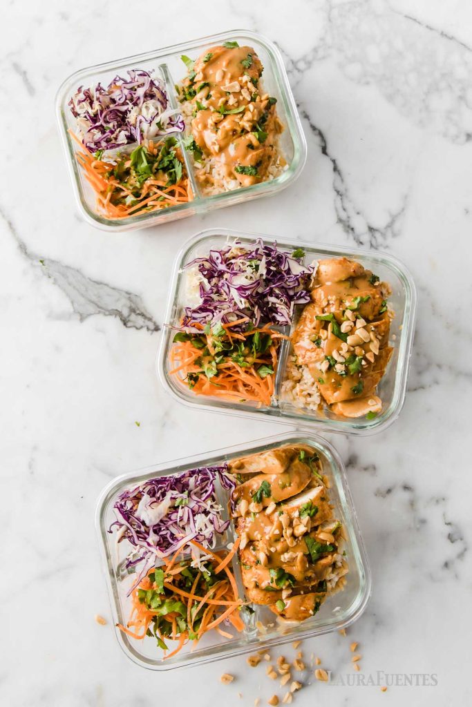 Thai Chicken Lunch Meal Prep