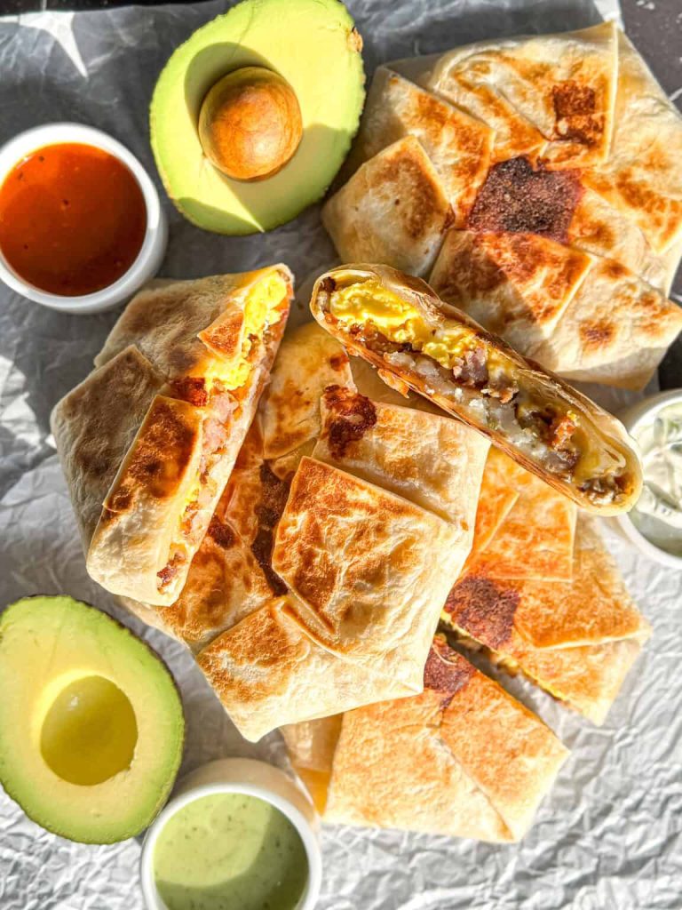 The Easiest Breakfast Crunch Wrap Recipe