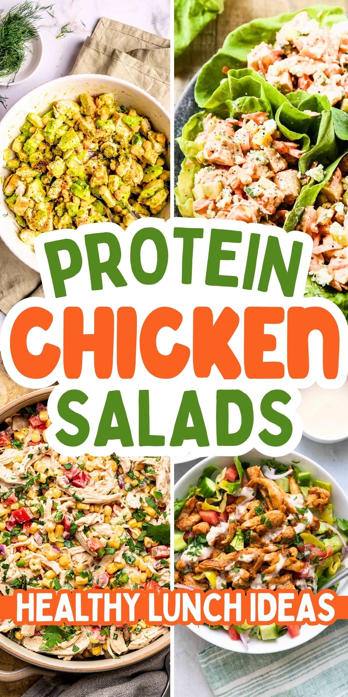 21 High Protein Chicken Salads