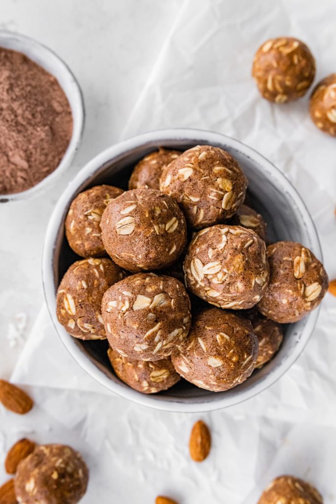 Almond Joy Protein Balls