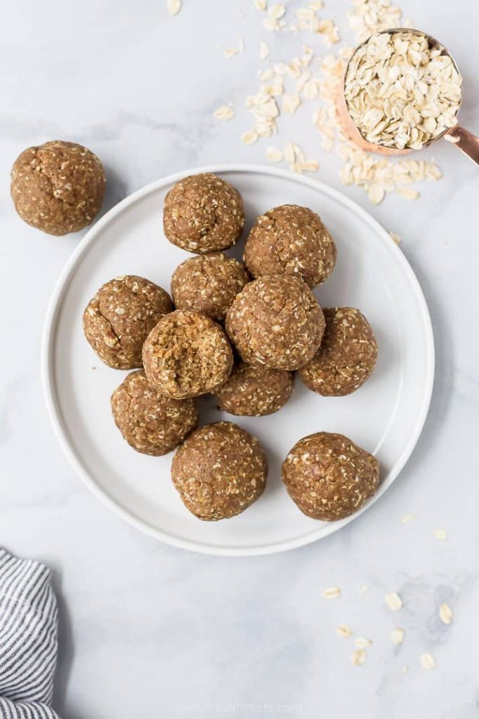 Banana Bread Protein Balls
