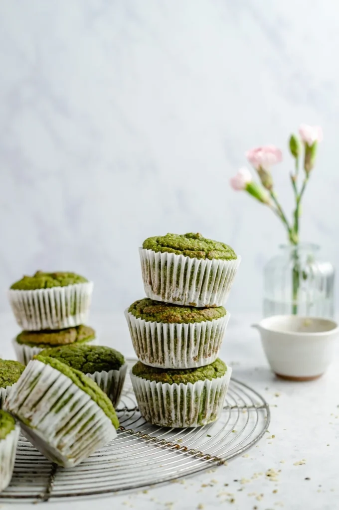Blender Banana Spinach Muffins