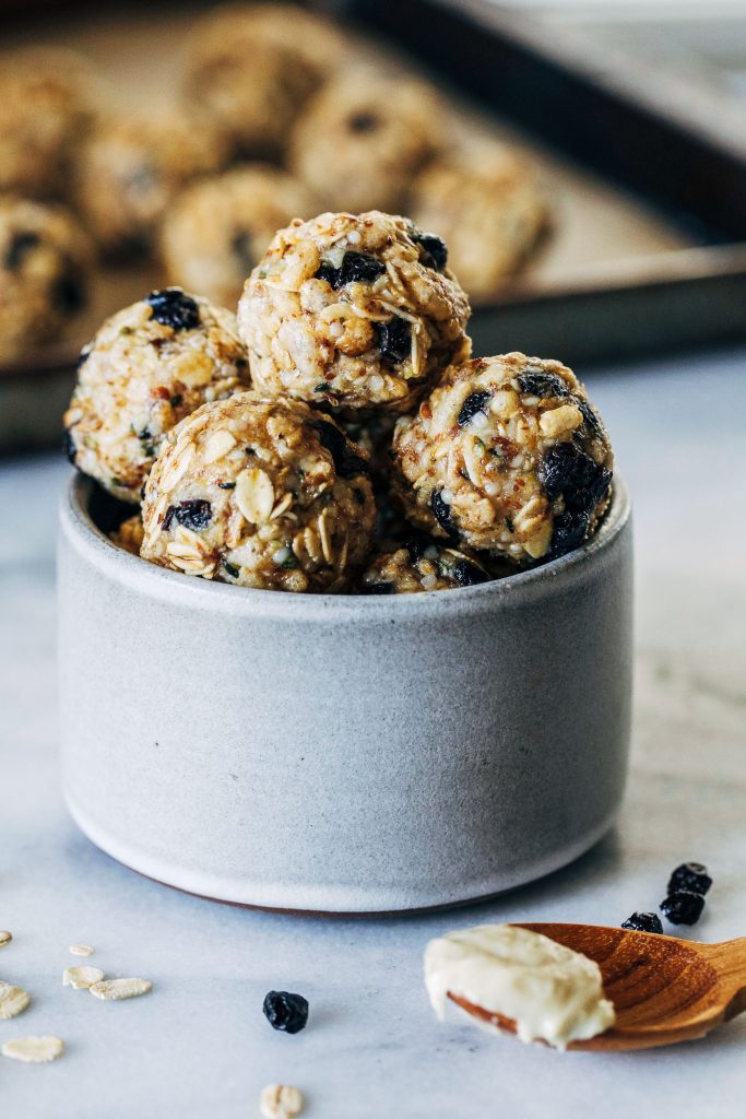 Blueberry Muffin Energy Bites