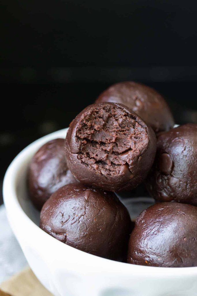 Brownie Batter Protein Balls