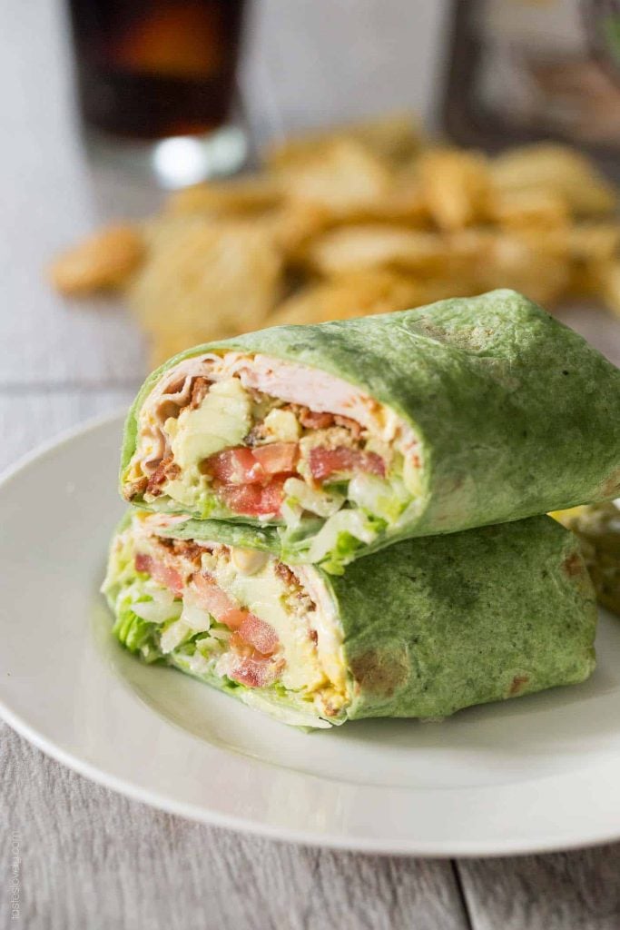 California Turkey Club Wrap
