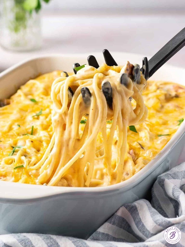 Cheesy Chicken Spaghetti