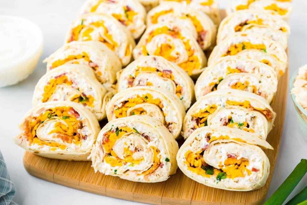 Chicken Bacon Ranch Pinwheels