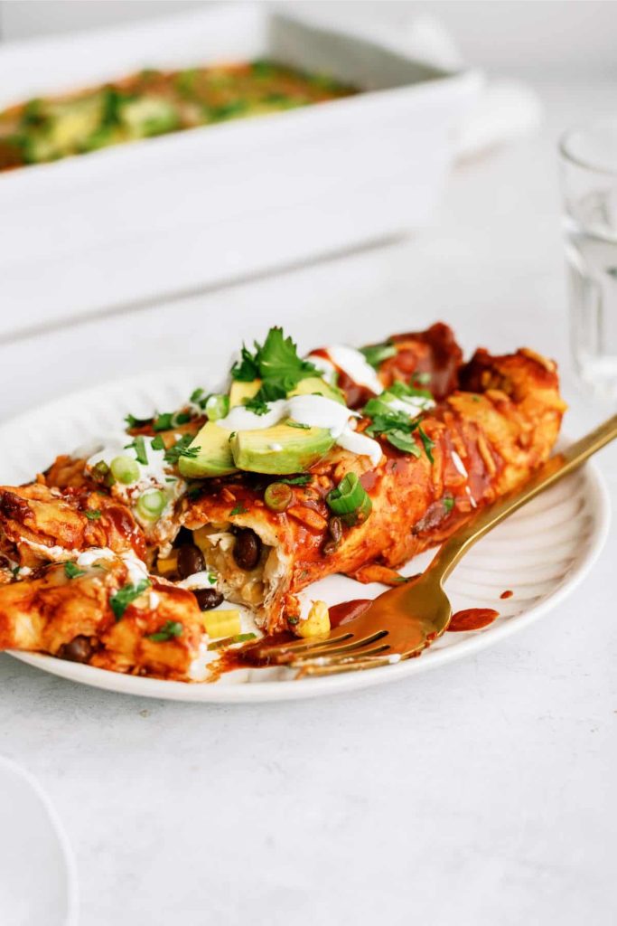 Chicken Fiesta Enchiladas