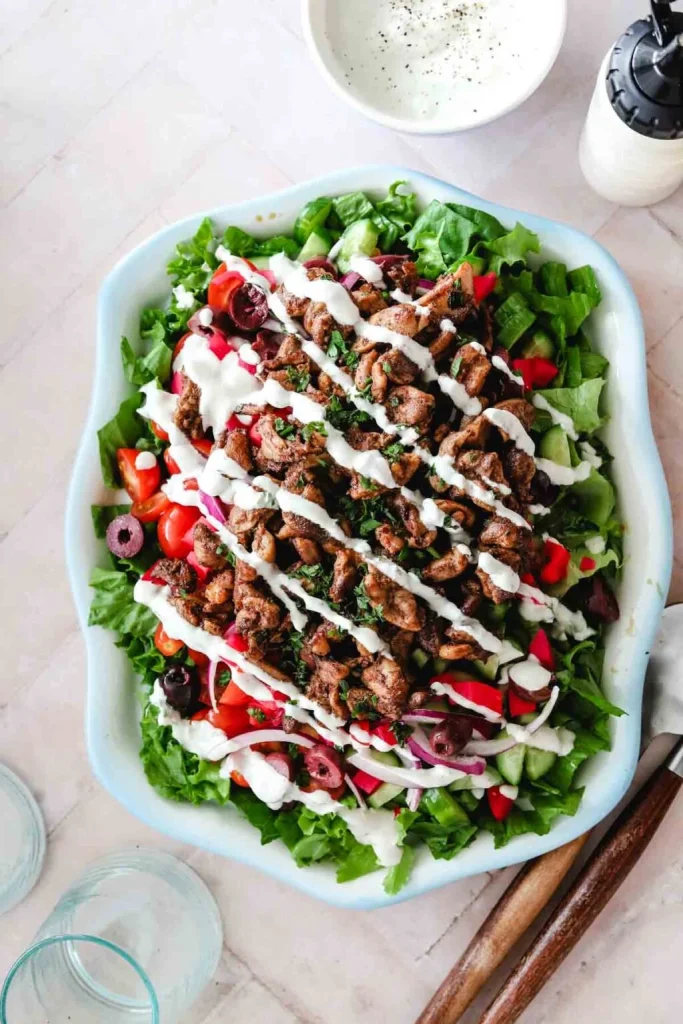 Chicken Shawarma Salad