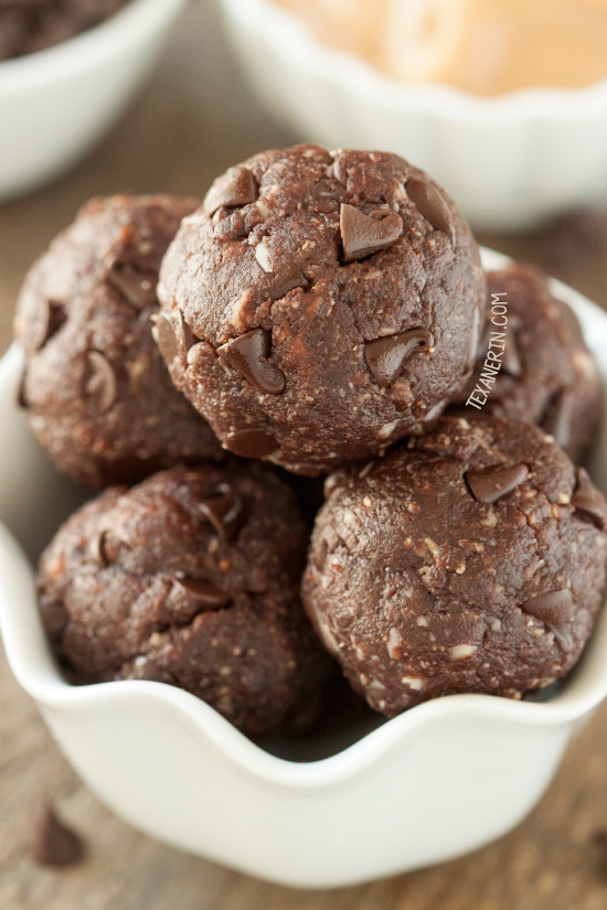 Chocolate Peanut Butter Protein Balls