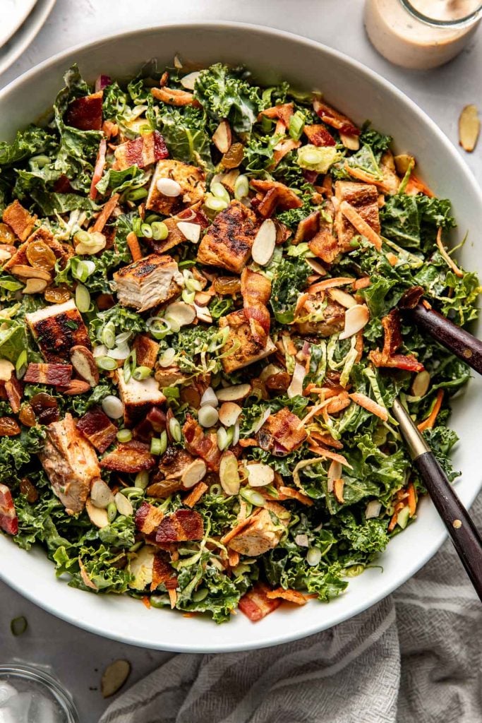 Chopped BBQ Ranch Chicken Salad