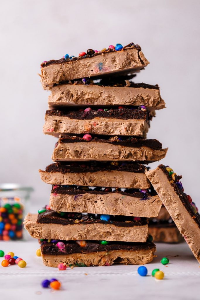 Cosmic Brownie Chocolate Yogurt Bark