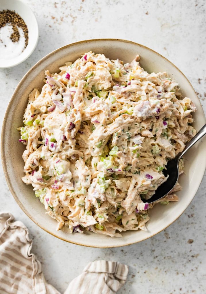 Cottage Cheese Chicken Salad