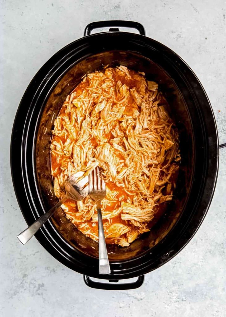 Crockpot Buffalo Chicken