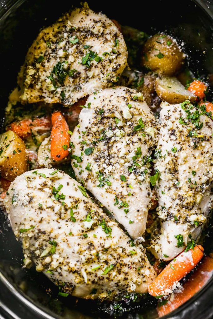 Crockpot Chicken and Potatoes