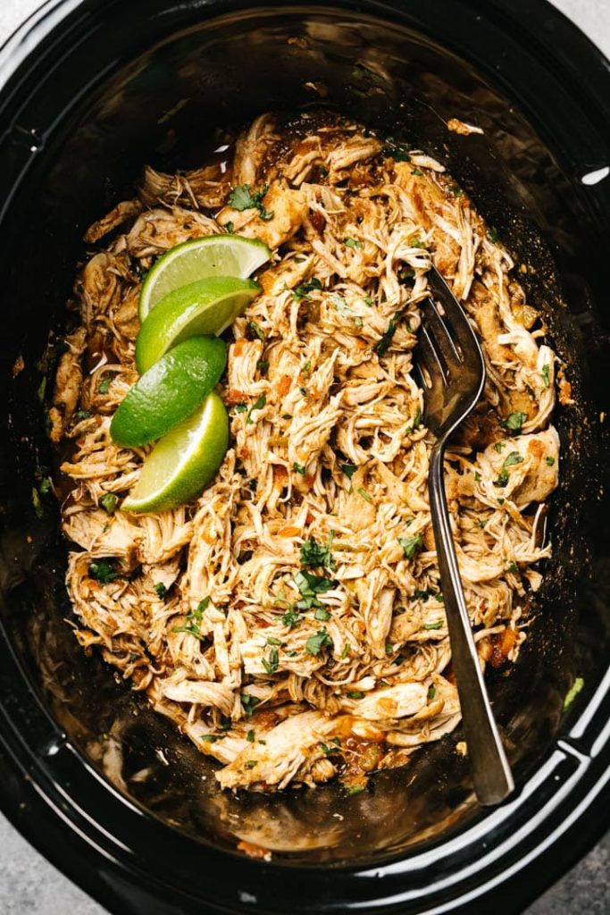 Crockpot Salsa Chicken