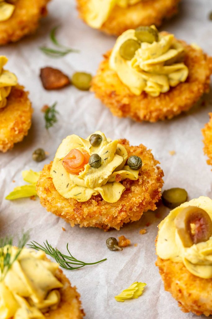 Fried Deviled Eggs