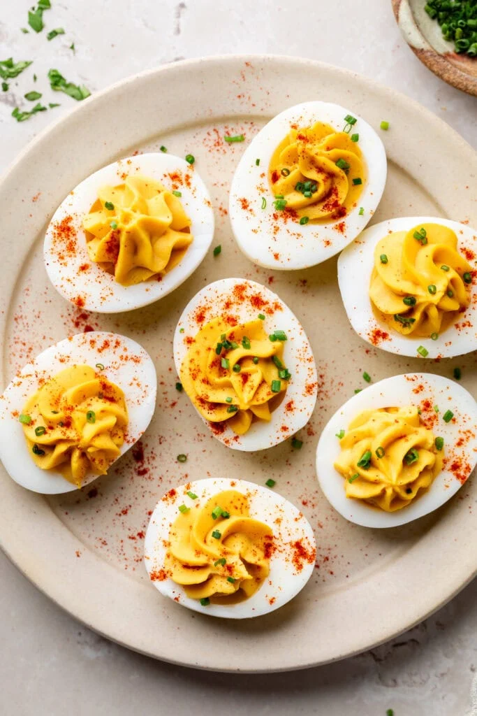Greek Yogurt Deviled Eggs