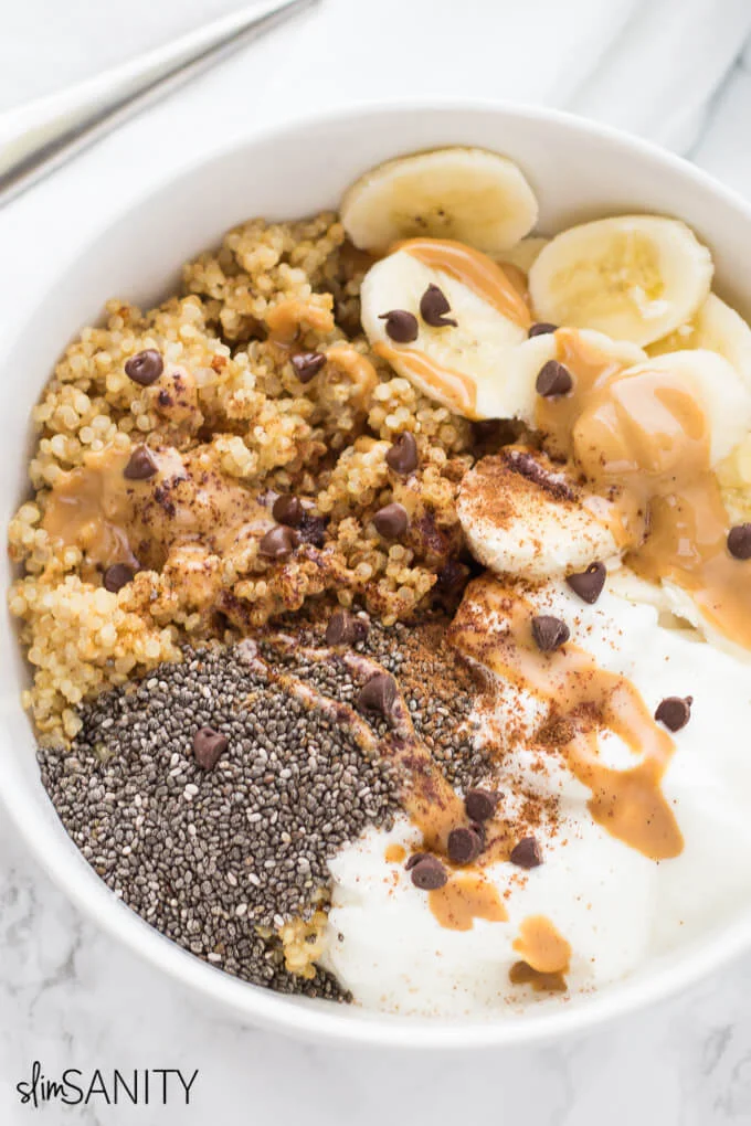Greek Yogurt Quinoa Bowls