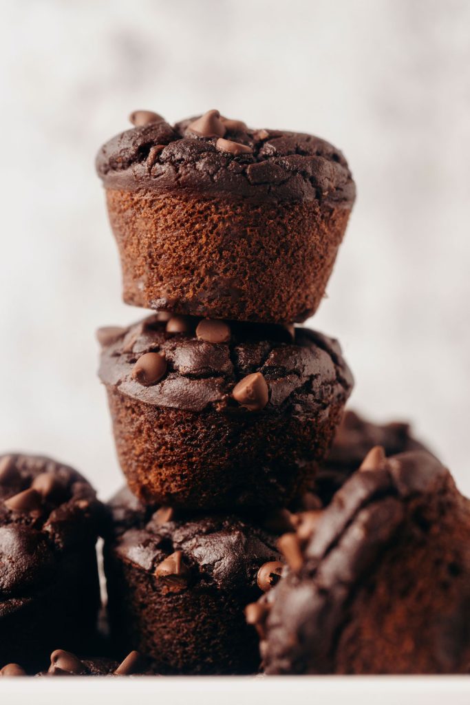 Healthy Chocolate Mini Muffins