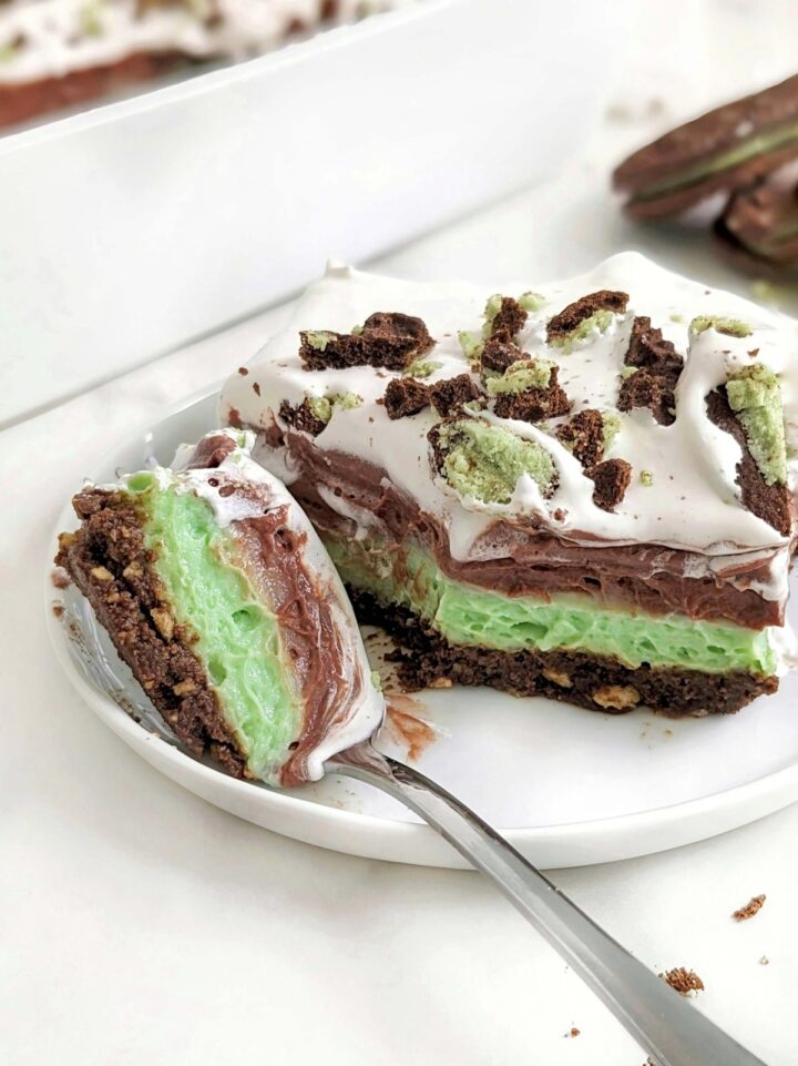 Healthy Mint Chocolate Dessert