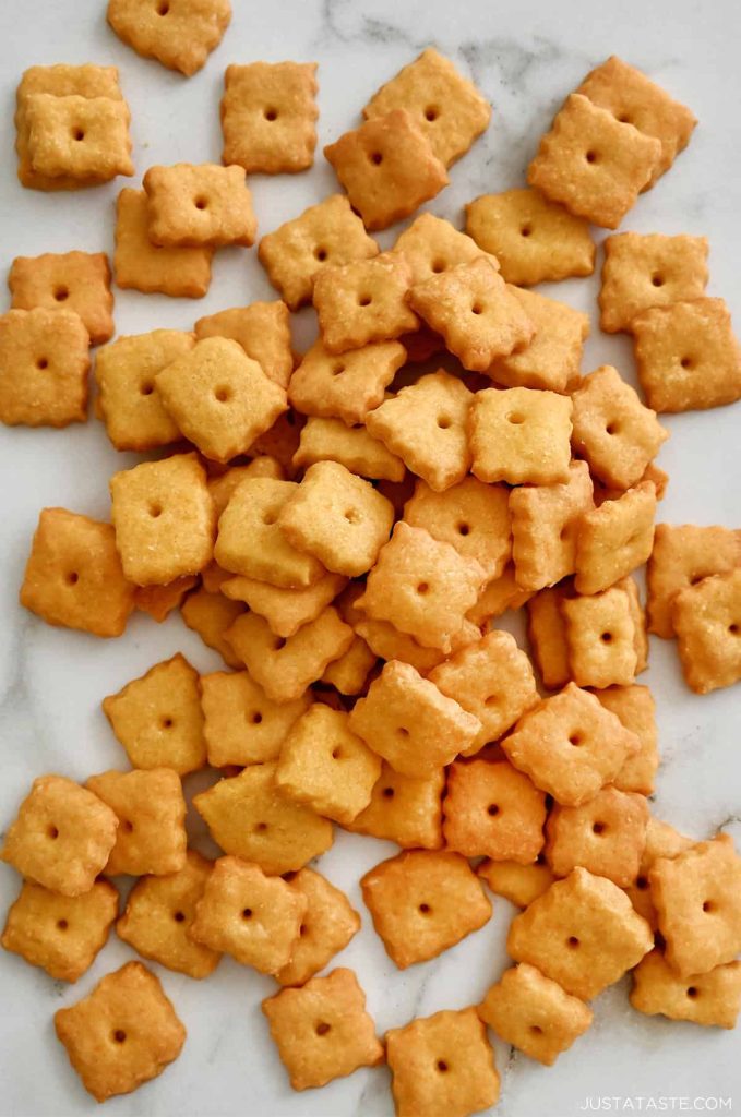 Homemade Cheese Crackers