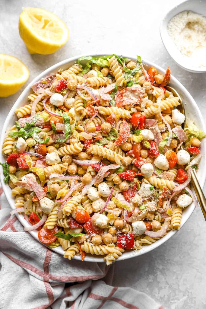 Italian Grinder Pasta Salad