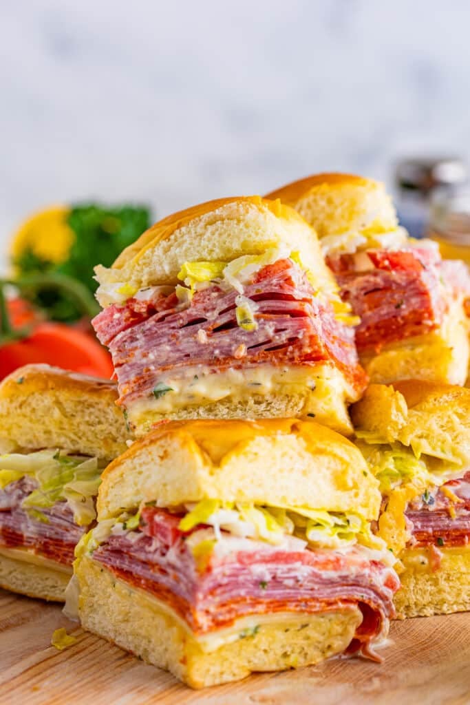 Italian Sliders (Cold Sub Sandwich)