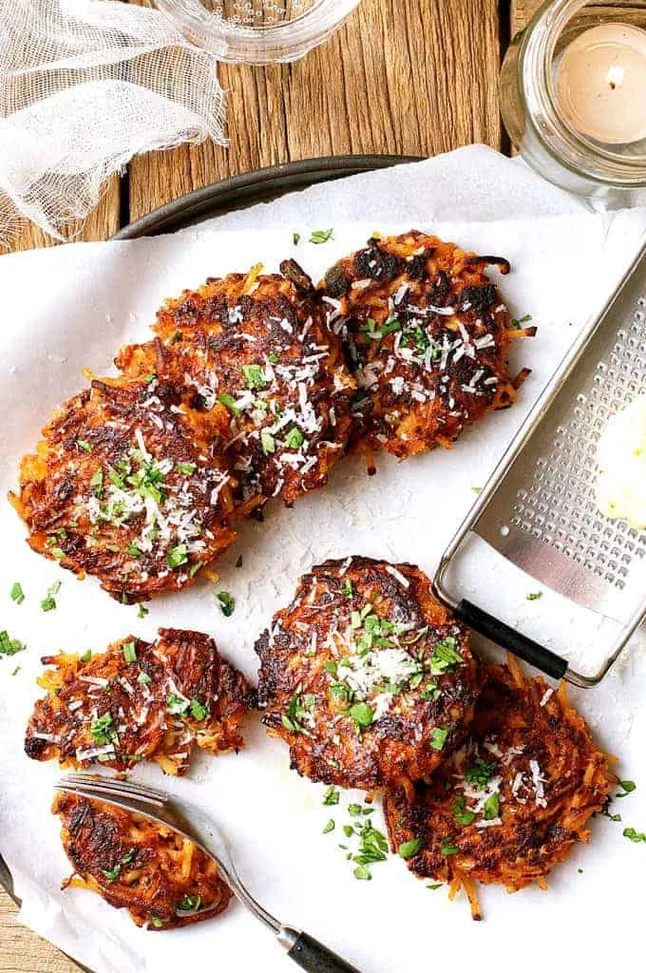 Leftover Pasta Fritters