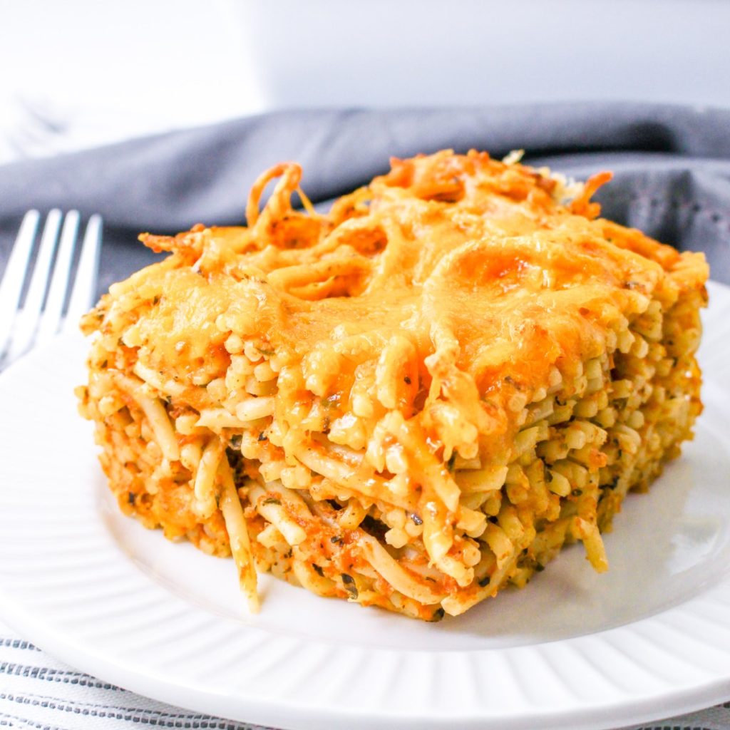 Leftover Spaghetti Bake