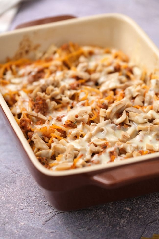 Leftover Spaghetti Casserole
