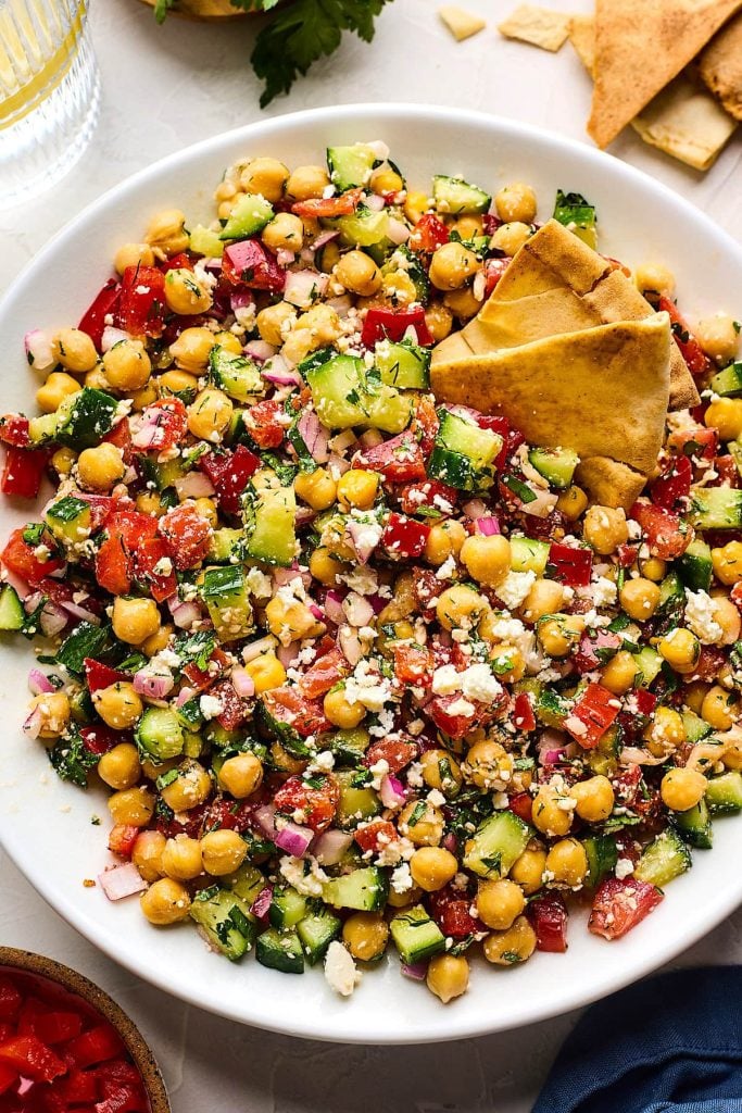 Mediterranean Chickpea Salad