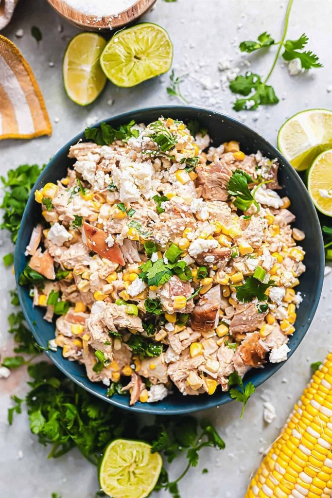 Mexican Street Corn Chicken Salad